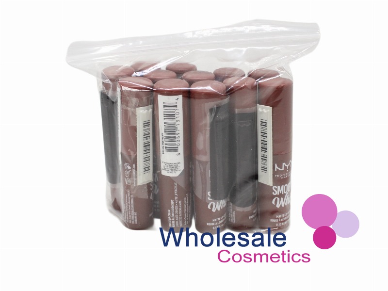 12 x NYX Professional Makeup Smooth Whip Matte Lip Cream - 04 TEDDY FLUFF
